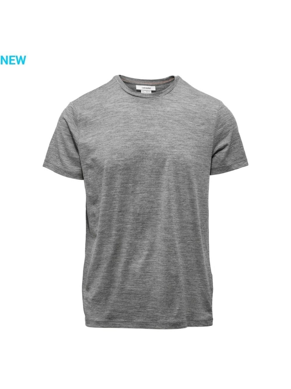 Icebreaker Heathered Gray Merino 150 Tech Lite Short Sleeve Tee XL